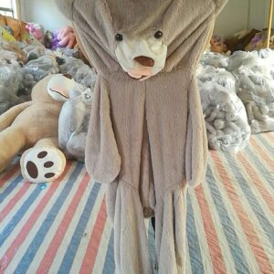 Giant Teddy Bear Plush Toy Huge Soft Toys Leather Shell