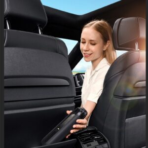 Baseus Cordless Handheld Car Vacuum Cleaner – Portable Rechargeable Mini Vacuum Cleaner & Air Blower Set for Car Interior, Home & Office