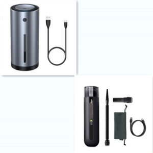 Baseus Cordless Handheld Car Vacuum Cleaner – Portable Rechargeable Mini Vacuum Cleaner & Air Blower Set for Car Interior, Home & Office