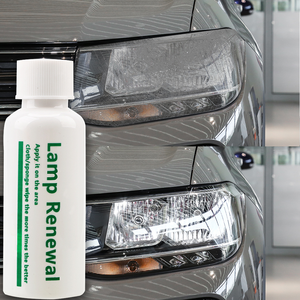 Car Headlight Restoration Liquid Spray – Lamp Renewal Polish Agent for Scratch Removal, Oxidation & Yellowing Repair - Image 7