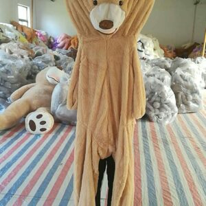 Giant Teddy Bear Plush Toy Huge Soft Toys Leather Shell