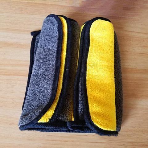 Two-color Couble-sided Car Dual-use Cleaning Car Wash Towel - Image 5