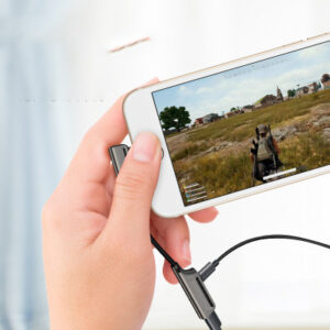 2-in-1 Dual Lightning Splitter Adapter – Charge & Listen Simultaneously for iPhone