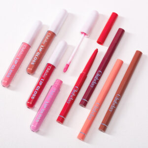 Durable Velvet Matte Lip Glaze Mist Surface Hook Line Lip Pen 6plus6 Combination Set Easy To Color Lipstick Pen