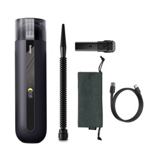 Baseus Cordless Handheld Car Vacuum Cleaner – Portable Rechargeable Mini Vacuum Cleaner & Air Blower Set for Car Interior, Home & Office