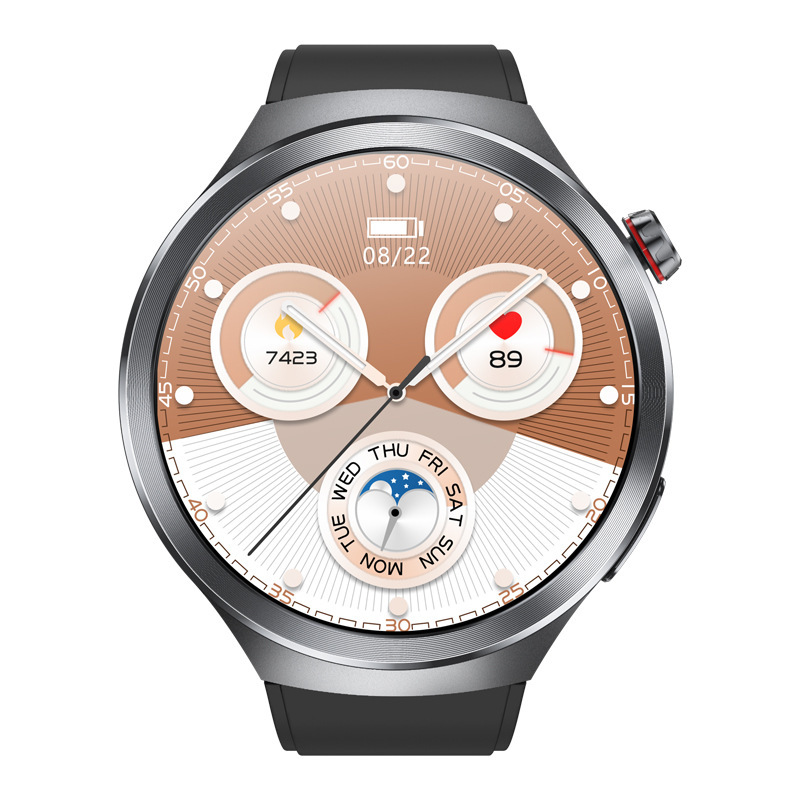 Smart Watch AMOLED Screen ECG Heart Rate Pressure Blood Oxygen Health - Image 2