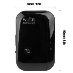 Wi-Fi Signal Booster for Home, Long Range Wireless Internet Amplifier, Portable Wall-Plug Wi-Fi Extender Repeater
