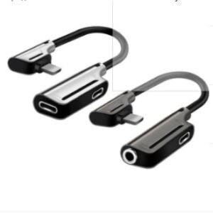 2-in-1 Dual Lightning Splitter Adapter – Charge & Listen Simultaneously for iPhone