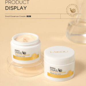 Anti Aigin Moisturizing Skin Care Products Laikou Snail Cream For All Seasons