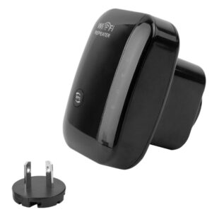 Wi-Fi Signal Booster for Home, Long Range Wireless Internet Amplifier, Portable Wall-Plug Wi-Fi Extender Repeater