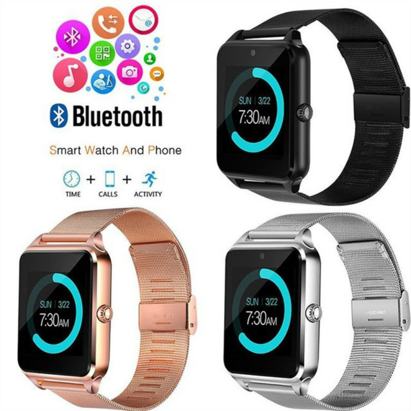 Z60 smart watch Bluetooth smart wear card phone watch big Display Sleek Watch
