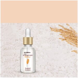 Rorec White Rice Skin Beauty Essence – Brightening & Moisturizing Facial Serum for Soft, Smooth & Tender Skin (15ml)
