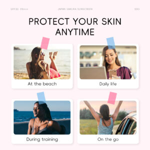 Cherry Blossom Sunscreen SPF30 Isolation Skin Care Products Sun Block lotion
