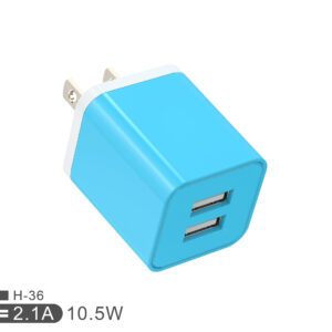 2.1A Smart Charging Adapter For Mobile Phone Chargers
