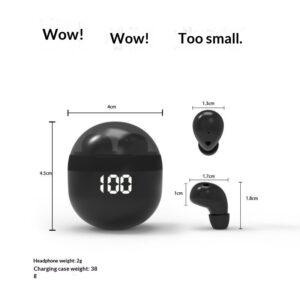 New Bluetooth In-ear Digital-display Wireless Earbuds With Ultra-long Battery Life