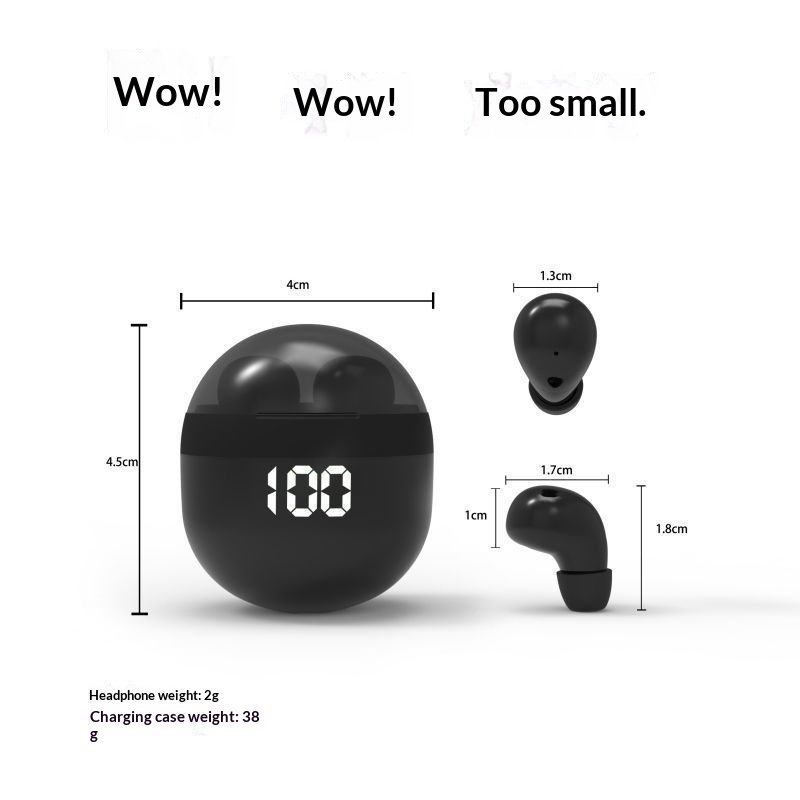 New Bluetooth In-ear Digital-display Wireless Earbuds With Ultra-long Battery Life - Image 6