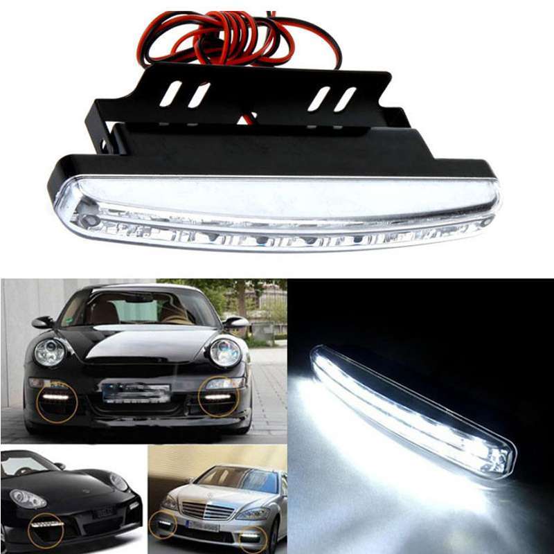 Car DRL Light Universal Hight Brightness 6000K helium HID ultra-white, long service life US STOCK - Image 2