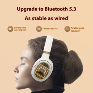 Wireless Bluetooth GAMING Headphone Head-mounted HEADSET