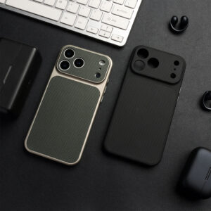 Premium Diamond Pattern Leather Case with Large Window Lens Protection for iPhone 17 16 15 14 13 Pro Max – Shockproof Soft TPU Full Coverage Cover