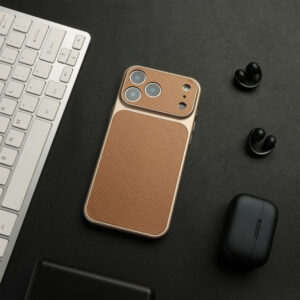 Premium Diamond Pattern Leather Case with Large Window Lens Protection for iPhone 17 16 15 14 13 Pro Max – Shockproof Soft TPU Full Coverage Cover