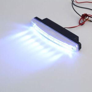 Car DRL Light Universal Hight Brightness 6000K helium HID ultra-white, long service life US STOCK