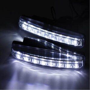 Car DRL Light Universal Hight Brightness 6000K helium HID ultra-white, long service life US STOCK