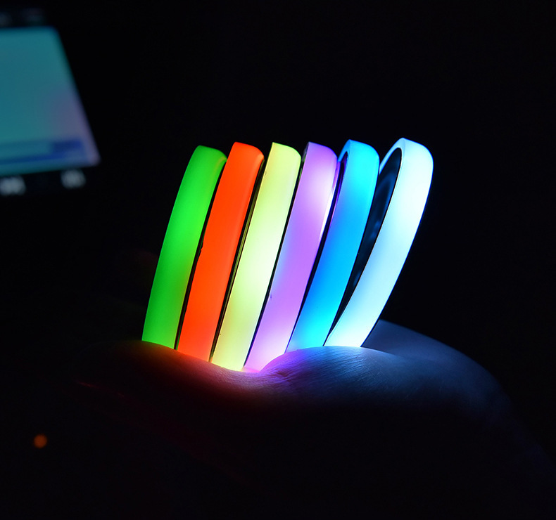 Premium Dual-Charging Solar & USB Ambient LED Car Coaster – Smart Auto Light-Up Non-Slip Cup Pad US Stock - Image 2
