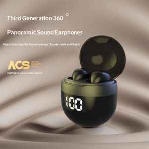New Bluetooth In-ear Digital-display Wireless Earbuds With Ultra-long Battery Life