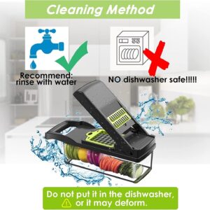 16 In 1 Vegetable Chopper, Salad Fruit Vegetable Food Chopper Slicer Peeler