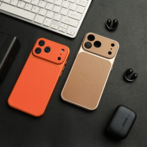 Premium Diamond Pattern Leather Case with Large Window Lens Protection for iPhone 17 16 15 14 13 Pro Max – Shockproof Soft TPU Full Coverage Cover