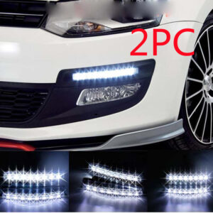 Car DRL Light Universal Hight Brightness 6000K helium HID ultra-white, long service life US STOCK