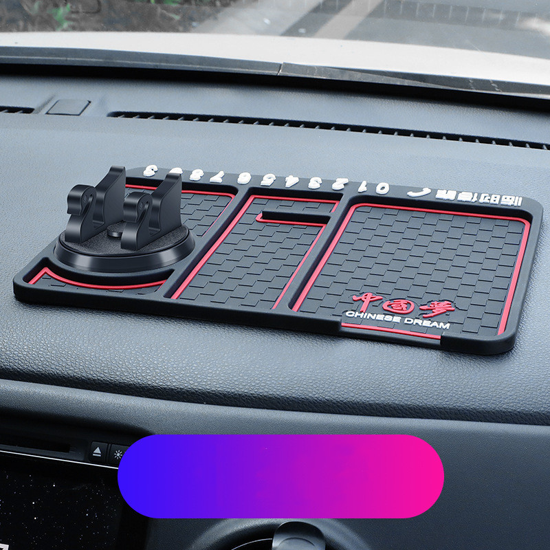 Non-Slip Car Phone Pad For 4-in-1 Car Parking Number Card Anti-Slip Mat Auto Phone Holder Sticky Anti Slide Dash Phone Mount - Image 10