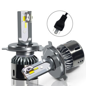 Three-color Car Led Headlights Ultra-bright Far And Near Light Modified Car Lights 9005,9006,H1, H3 , H7, H8, H9 ,H11
